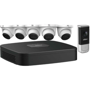8 channel video doorbell security system